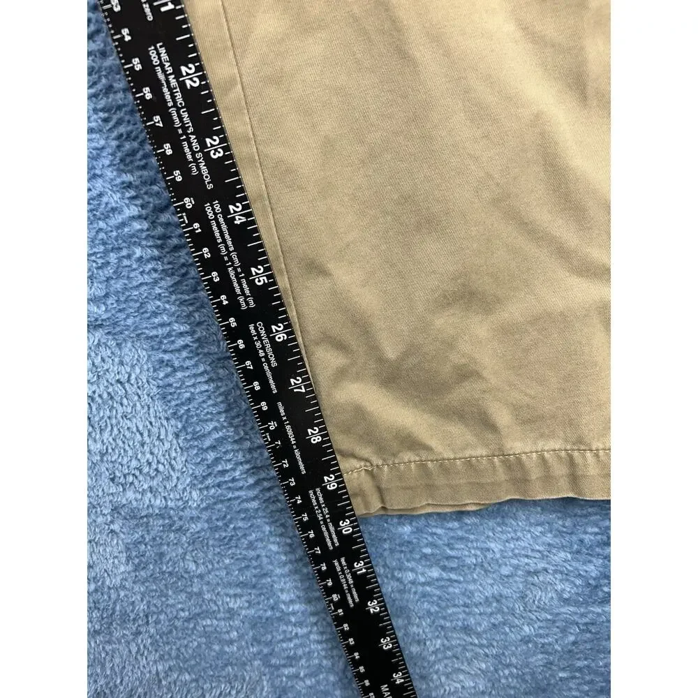 Banana Republic Pants Mens 38x32 Aiden Fit Chino Flat Front Khaki Casual